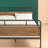 Parthenon Industrial Metal Bed Frame with Wood Detail Head and Foodbaord-36802950