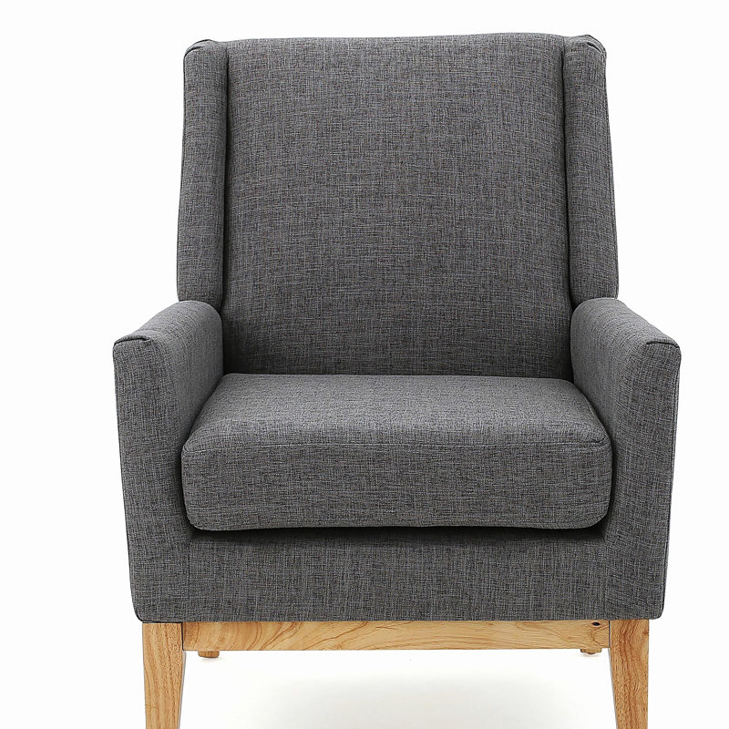 Chaise décorative KD, Gris clair