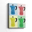 Moka Pot Colorblock - Cavas enveloppés de galerie-1492775361