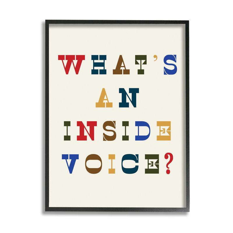 Abduh, Qu'est-ce qu'une phrase intérieure? Art occidental, Giclée encadrée noir minuit, H 14 po x l 11 po x P 1,5 po