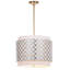 Lustree tambour 3 lumières Nika