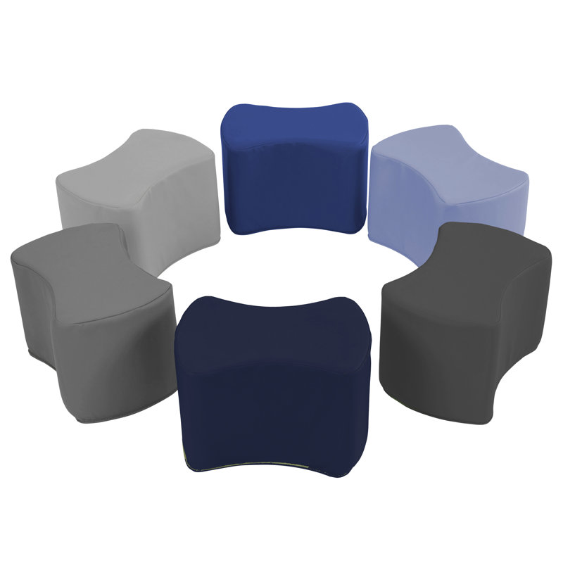 Siège papillon SoftScape de 10 po de hauteur, Bleu poudre foncé