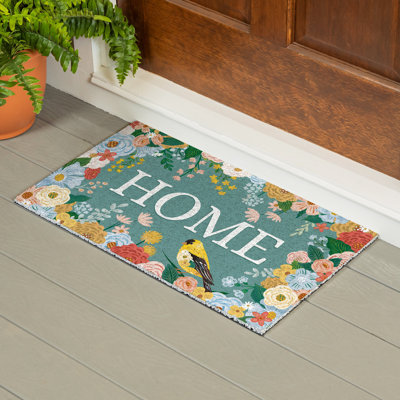 Tapis de trappeur en PVC What She Shed 28 po x 16 po