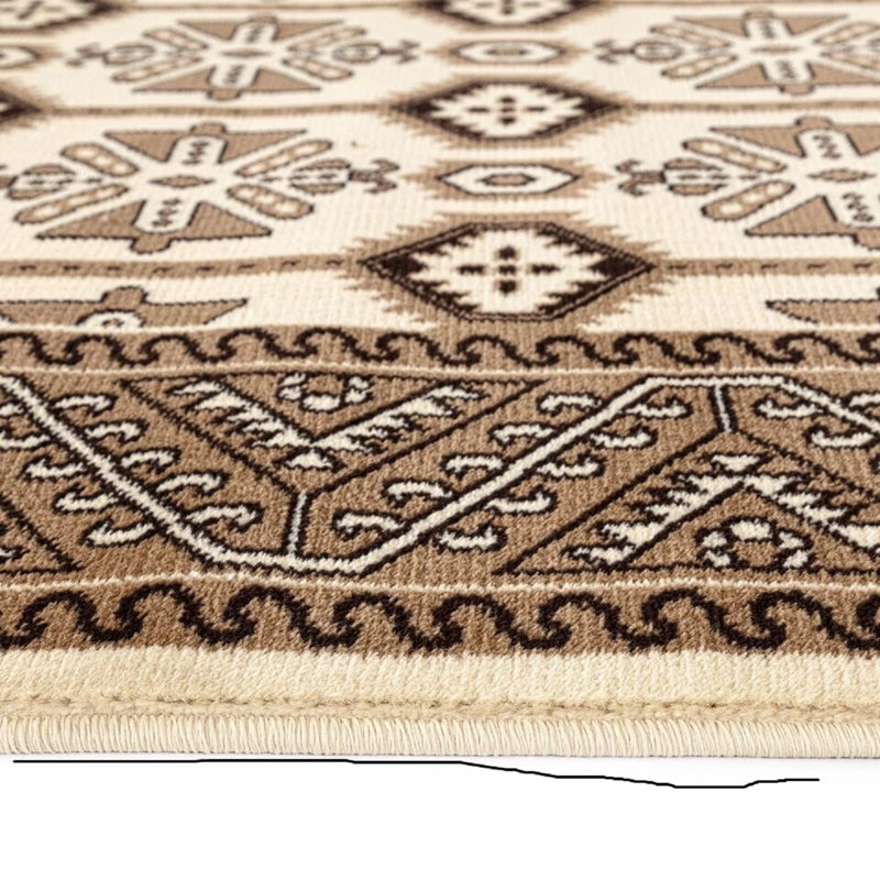 Floral Area Rug, Rectangle 80 x 150 cm