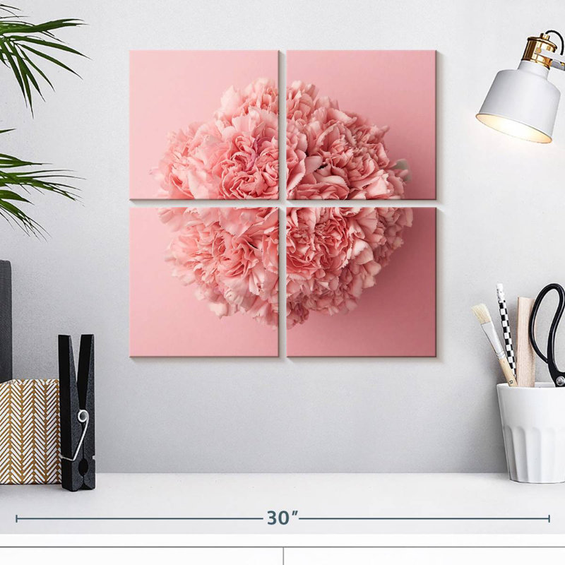 Œillet Harnek rose, H 18 po x l 18 po