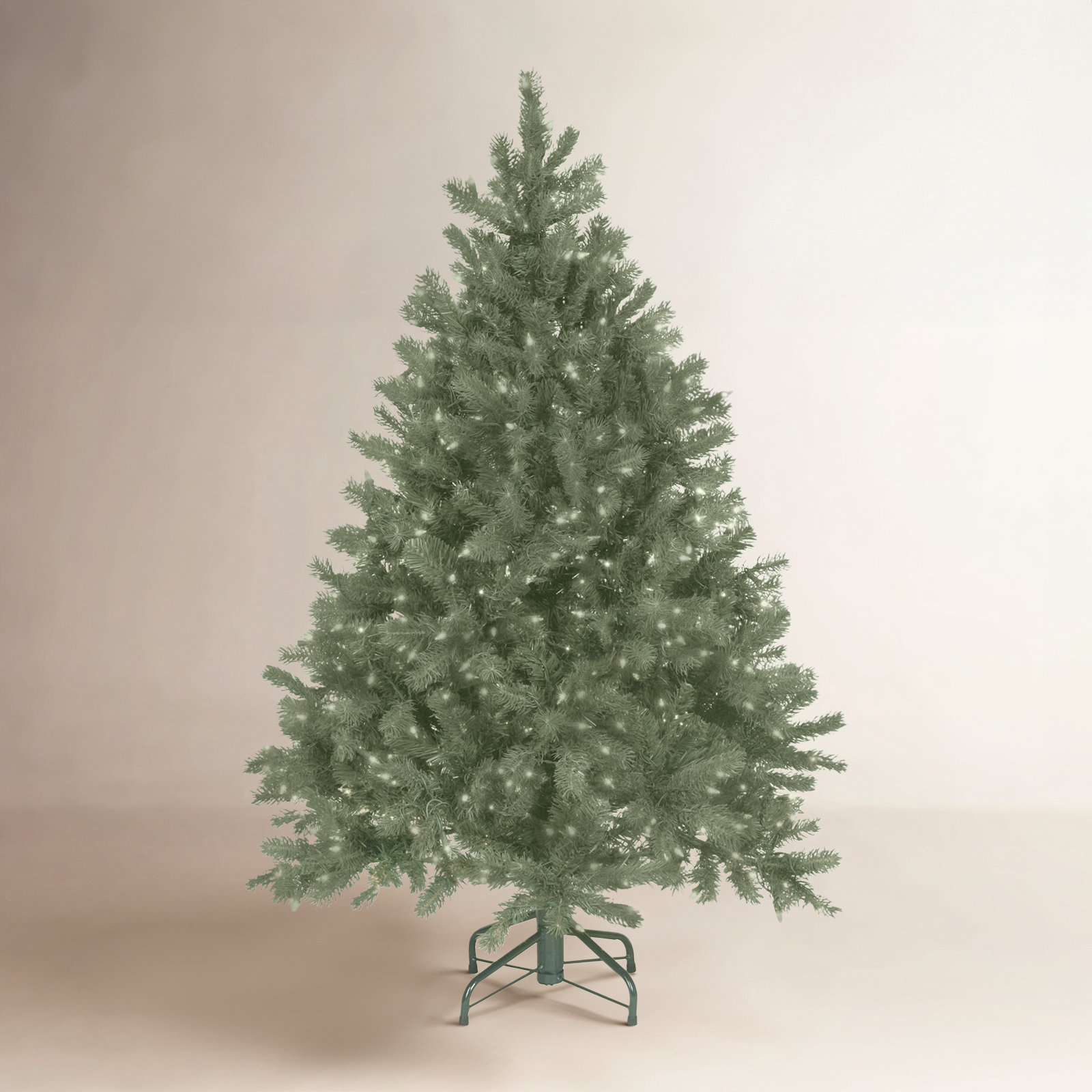 Pre-Lit Fir Christmas Tree, 4.5' H