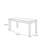 Modern Nut-Brown Rectangular Solid Wood Dining Table-223132009