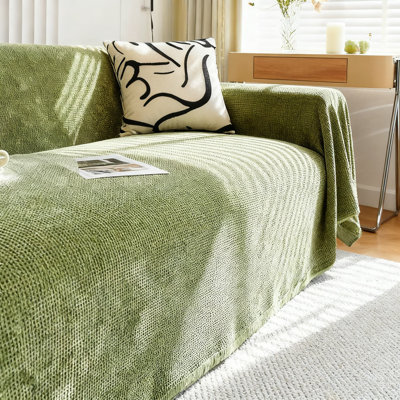 Housse de canapé en chenille, housse de canapé lavable, protecteur de meubles en velours côtelé antidérapant pour canapé modulaire et causeuse