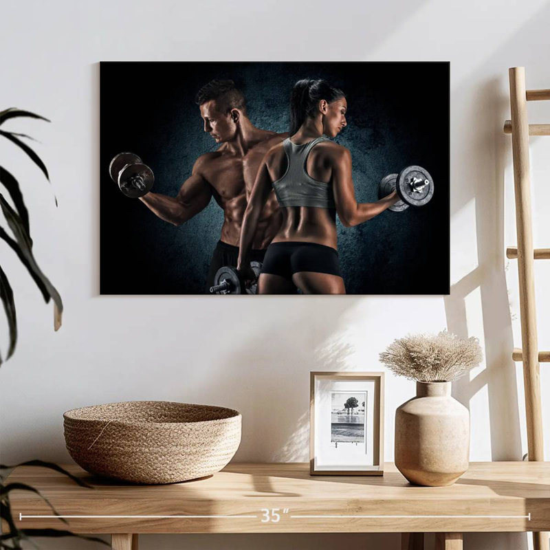 Senne Gym Couple, H 20 po x l 30 po
