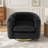 Swivel Accent Chair, Reclining Velvet Barrel Chair-1552698735