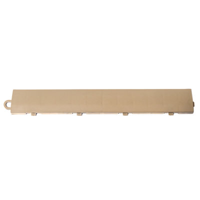 12'' L x 1.75'' W Plastic Interlocking Deck Side Trim