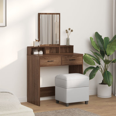 Wood 79 X 41 X 140 Cm Dressing Table Rectangular