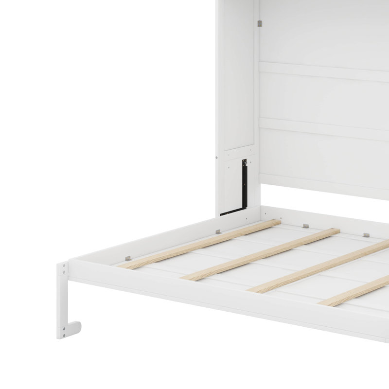 Grand lit escamotable mural, Blanc, Grand lit