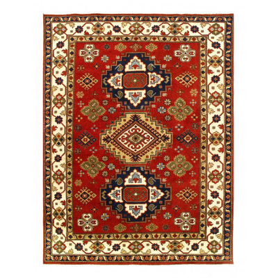 Tapis unique en laine d'agneau 12 pi 2 po x 8 pi 11 po Deronda
