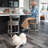 Maven Lane Alexander Stool with Faux Leather Upholstery-92565393-92565396