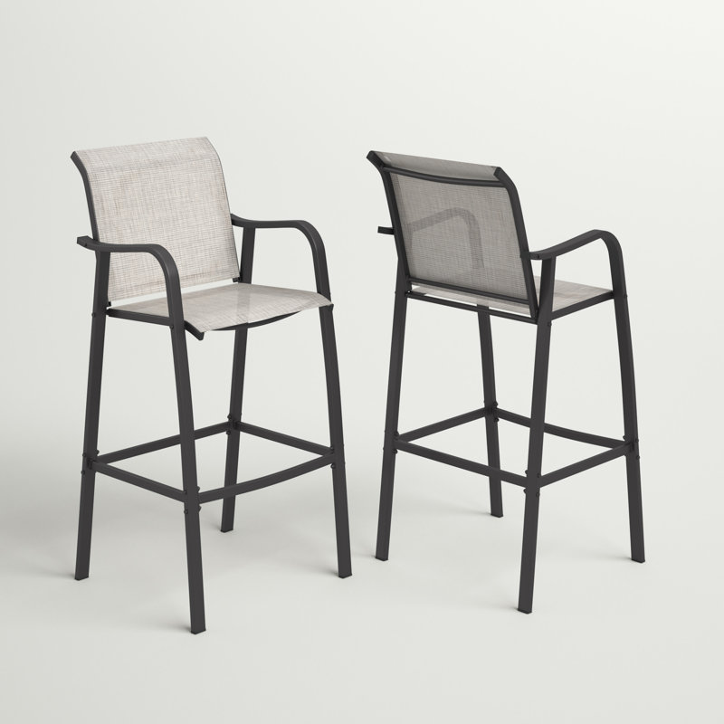 Tabouret de bar 28,74 po Ontario, Gris