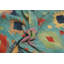 Light Blue Wool Kilim Flat Weave Area Rug 7x10