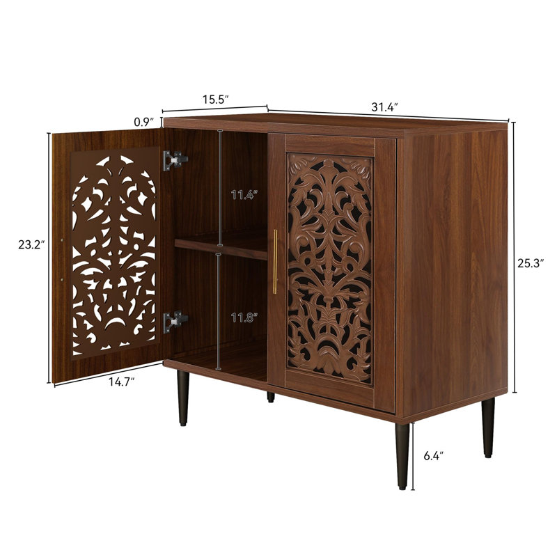 Accent Cabinet, Walnut
