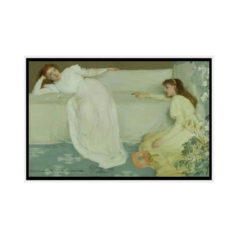 Print, 45.72 cm H x 66.04 cm W x 4.445 cm D, White