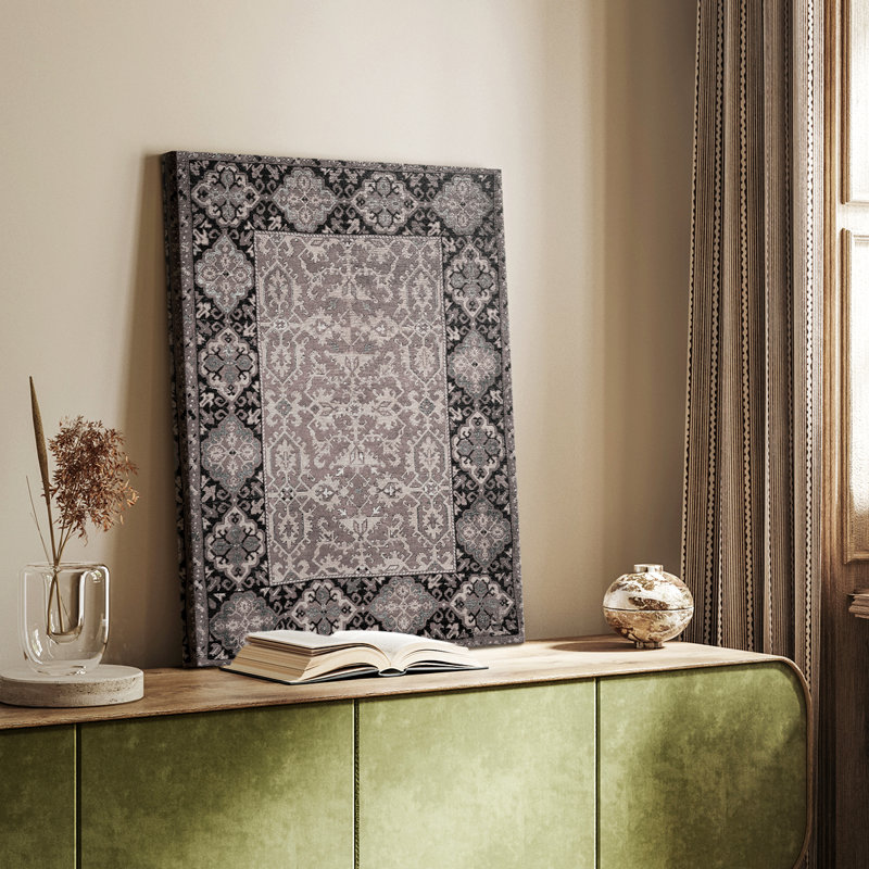 Impression abstraite rétro CXC III - galerie Cavas, H 60 po x l 40 po