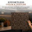 Ensemble de dosseret Savannah 18 po x 24 po - 5 tuiles, 2 garnitures en J et 1 garniture d'angle intérieure-129681276