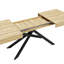 Extendable Metal Base Dining Table-546082257