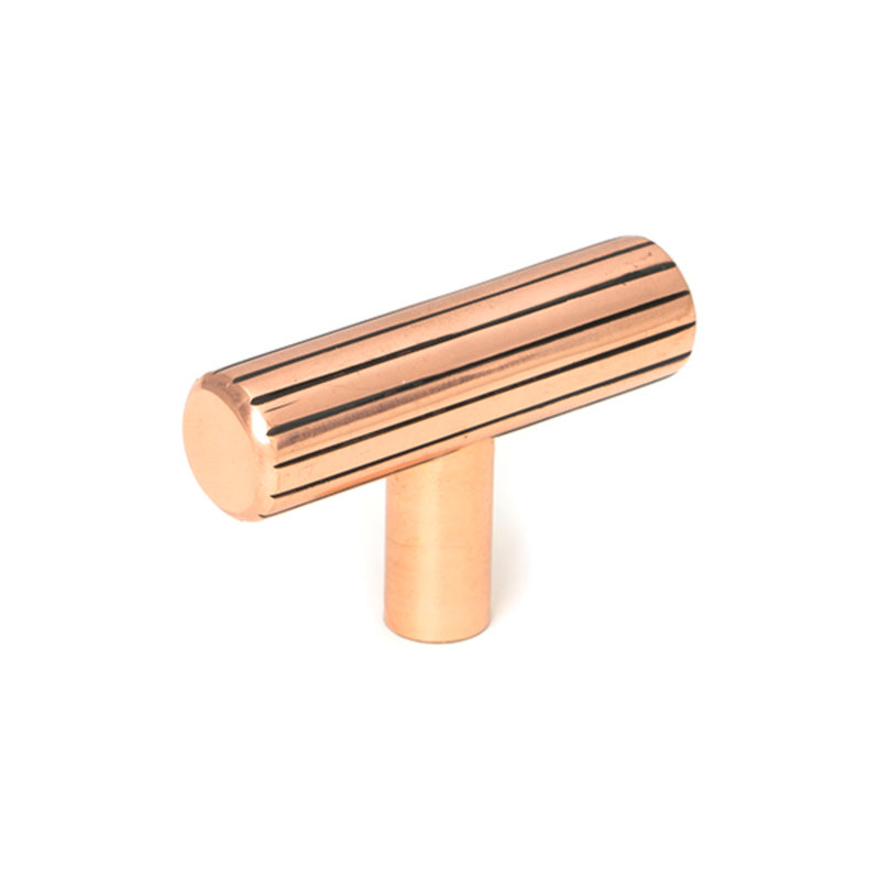 Bar Handle, Polished Bronze