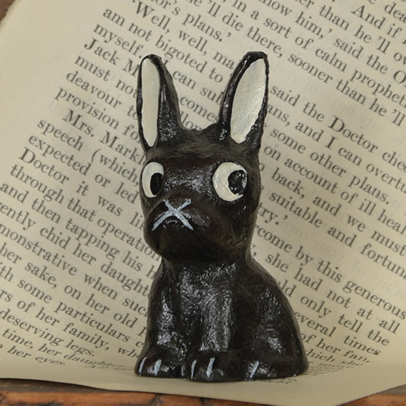 Brunswick Cast Iron Frenchie Dog Figurine