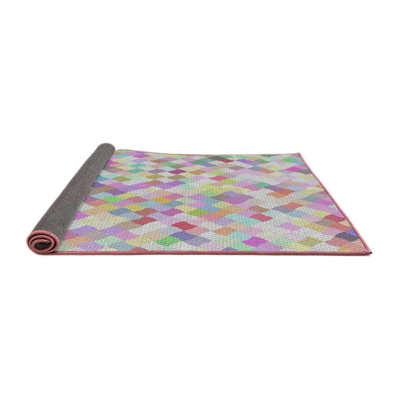 Roesch Geometric Indoor Rug, Round 6'