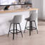 Absalom 65cm H Swivel Linen Counter Stool-1438435676