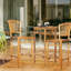Bauman Outdoor Teak Bar Stool