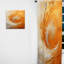 Rideau obscurcissant et obscurcissant doré orange et orange-107827014