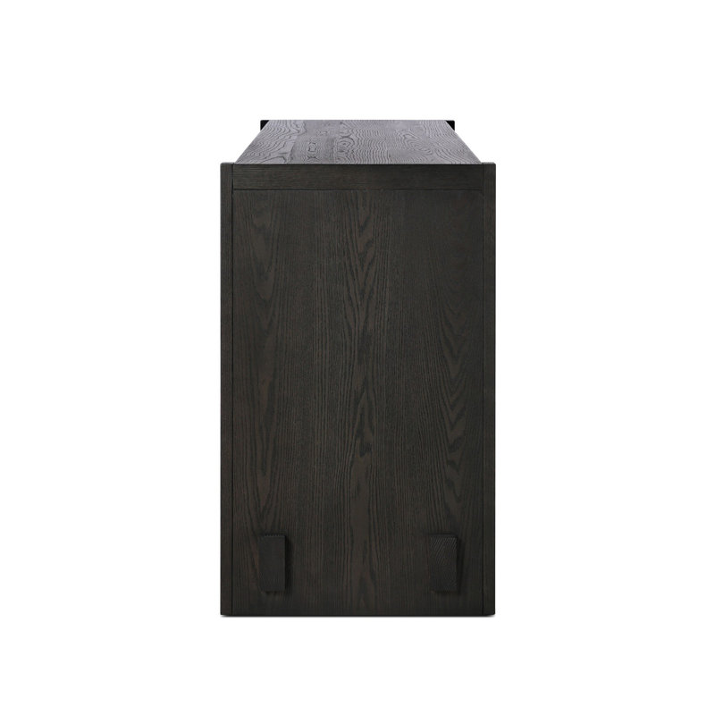 ARAMIS 6 - Drawer Dresser, Smoked Black Resawn