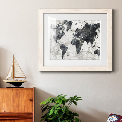 «Modern Atlas», impression encadrée