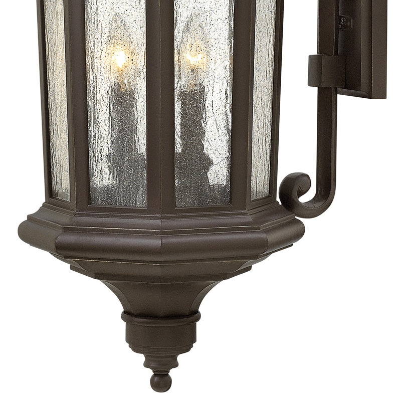 Raley 4-Light Outdoor Wall Lantern, No, Oil Rubbed Bronze