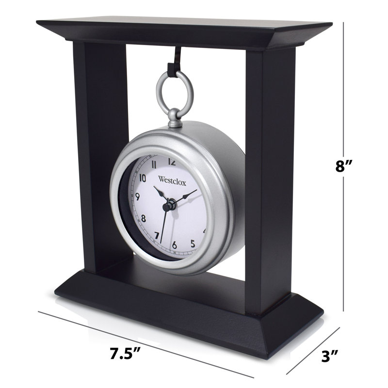 Horloge de table 8 po