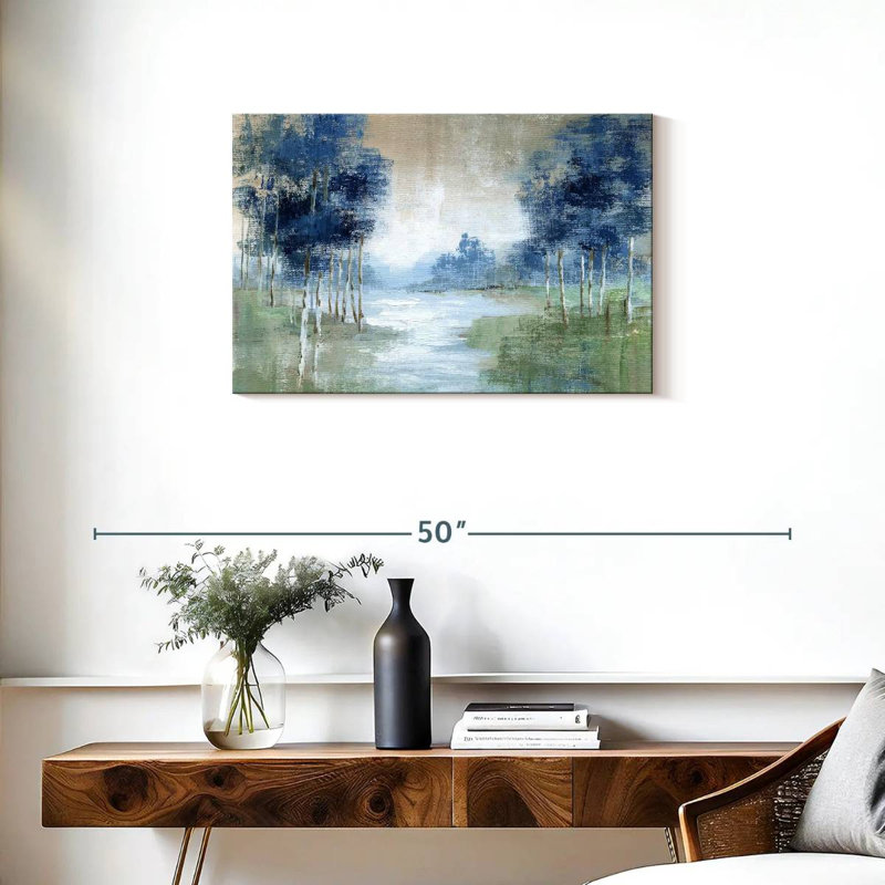 Avery Birch River, 20" H x 30" W