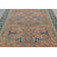 Vintage European Rug In Orange, Blue And Ivory Geometric Pattern - Rug & Kilim