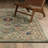Lennox Traditional Medallion Green / Multi Wool Blend Area Rug-2139953099-2139953096