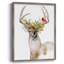 «Holiday Deer I», reproduction encadrée - bois massif-759110516