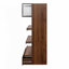 Armoire de cuisine avec tablettes coulissantes et tiroir multifonctionnels
