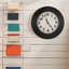 Horloge murale 20 po Derriey