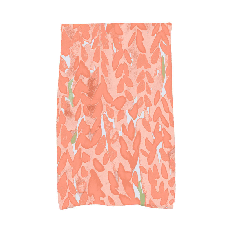 Newt Hand Towel, Peach