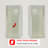 36"-37 1/4" W x 72" H Bi-Fold Frameless Shower Door with Clear Glass-81830073