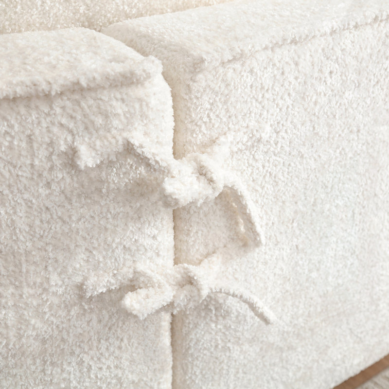Canapé surdimensionné 3 places Boucle Canapé, Beige