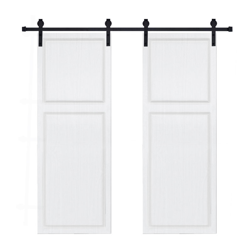 without Installation Hardware Kit, 28" x 80", Double Slide, 2