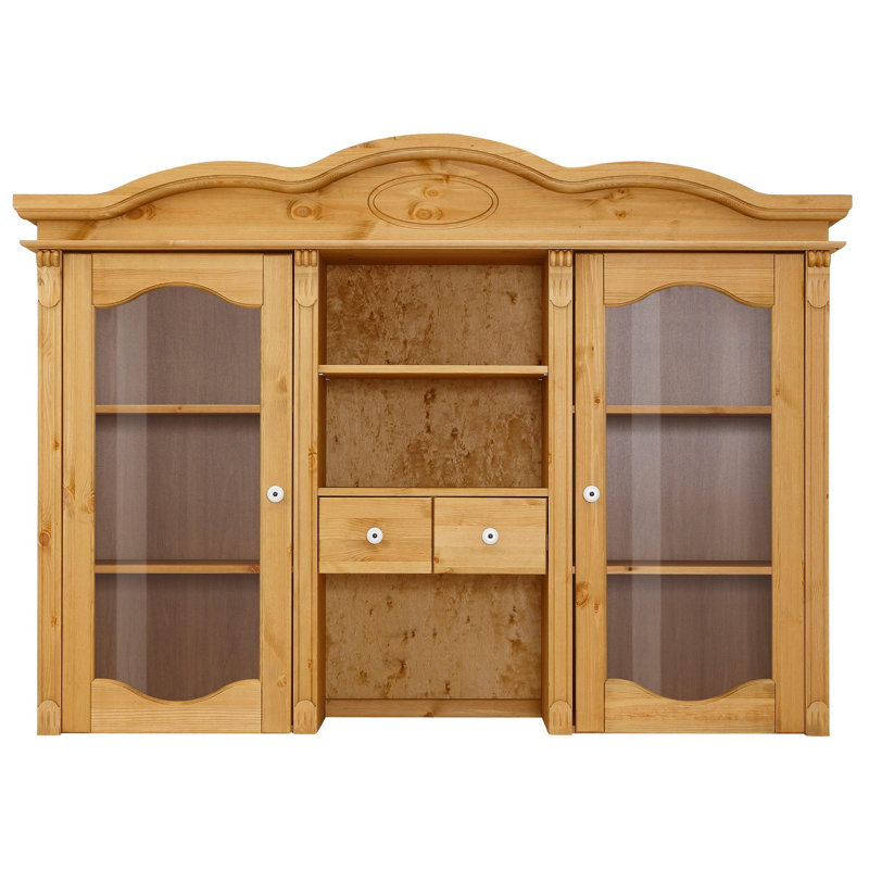 Kroh Display Cabinet, Natural Brown 