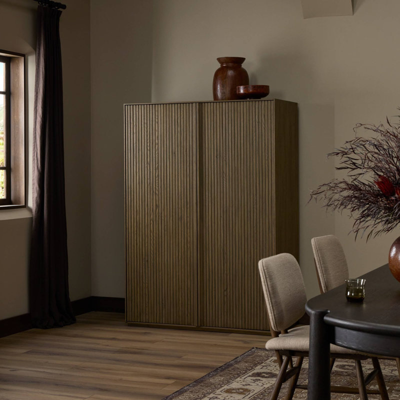 Leo Cabinet, Rustic Grey