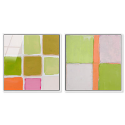 Ensemble d'art mural pastel Boho