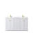 Avery 60'' Double Bathroom Vanity with Stone Top-61133051-97831836